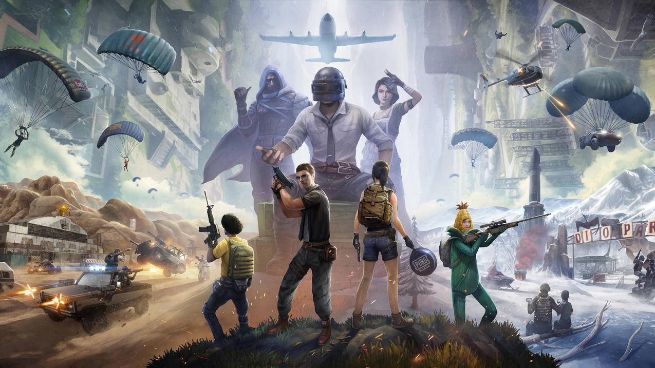 pubg绝地求生和平精英,吃鸡4k高清游戏壁纸3840x2160