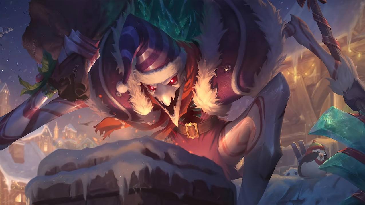 《英雄联盟LOL（糖果使徒-费德提克）》,4K游戏高清壁纸