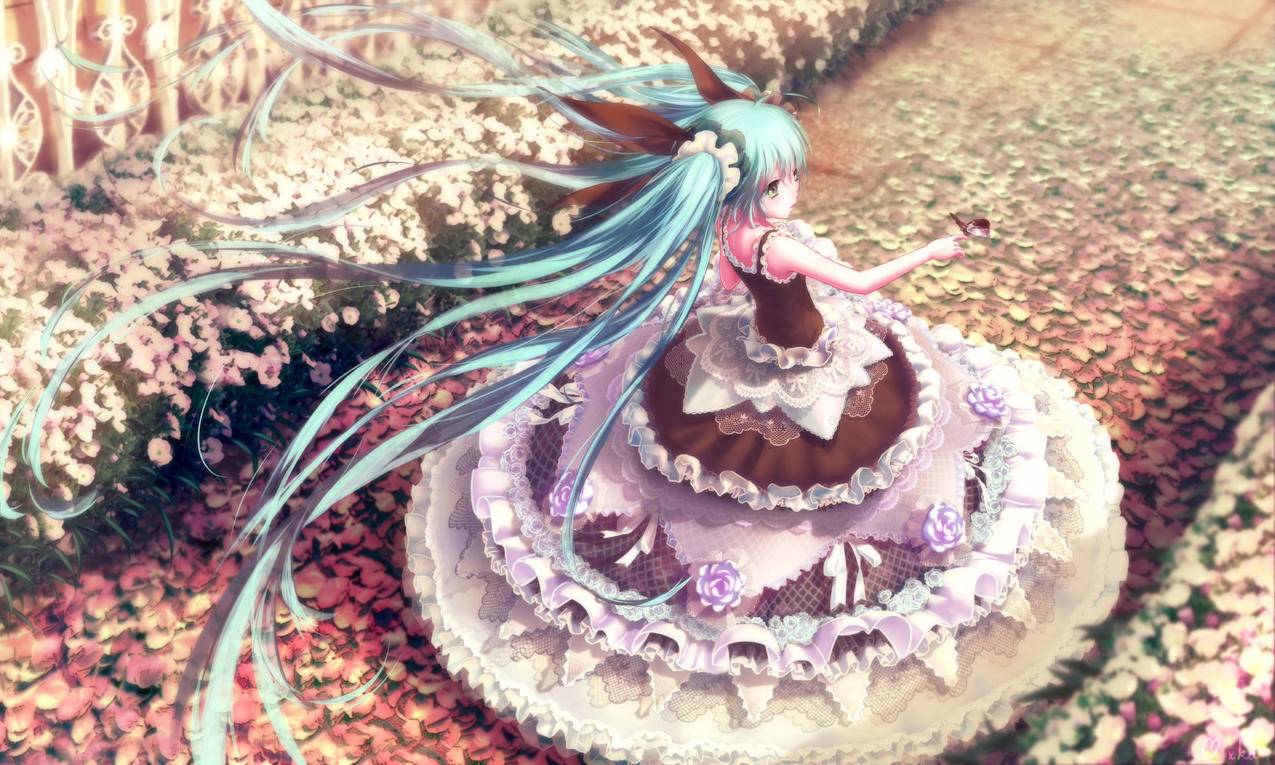 初音未来,公主殿下,4k动漫高清壁纸