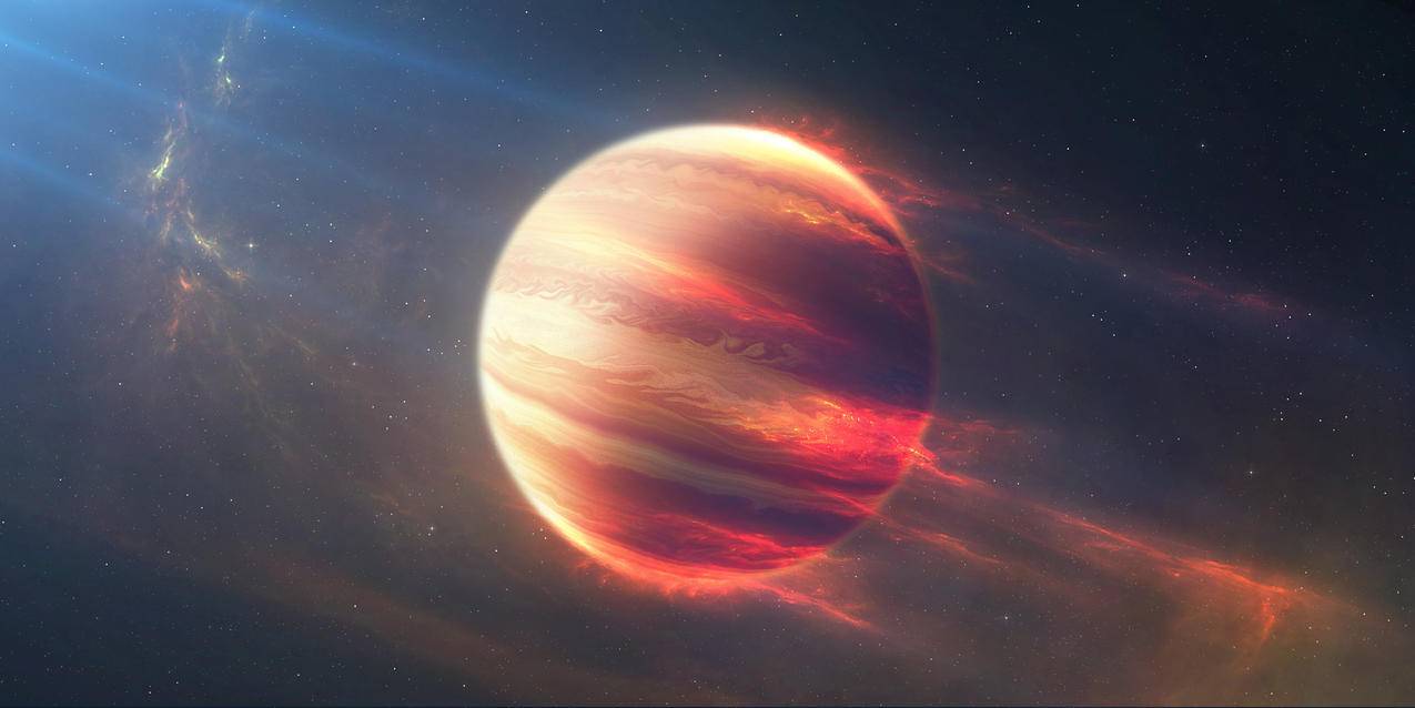 空间,火行星4K图片
