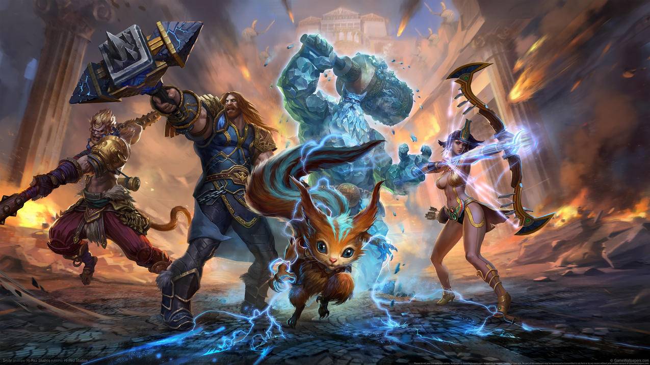 《神之浩劫/Smite》,4K游戏高清壁纸