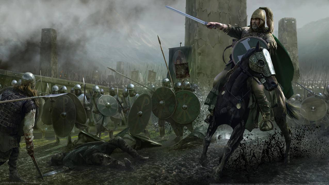 《阿提拉:全面战争/Total,War Attila》,4K游戏高清壁纸