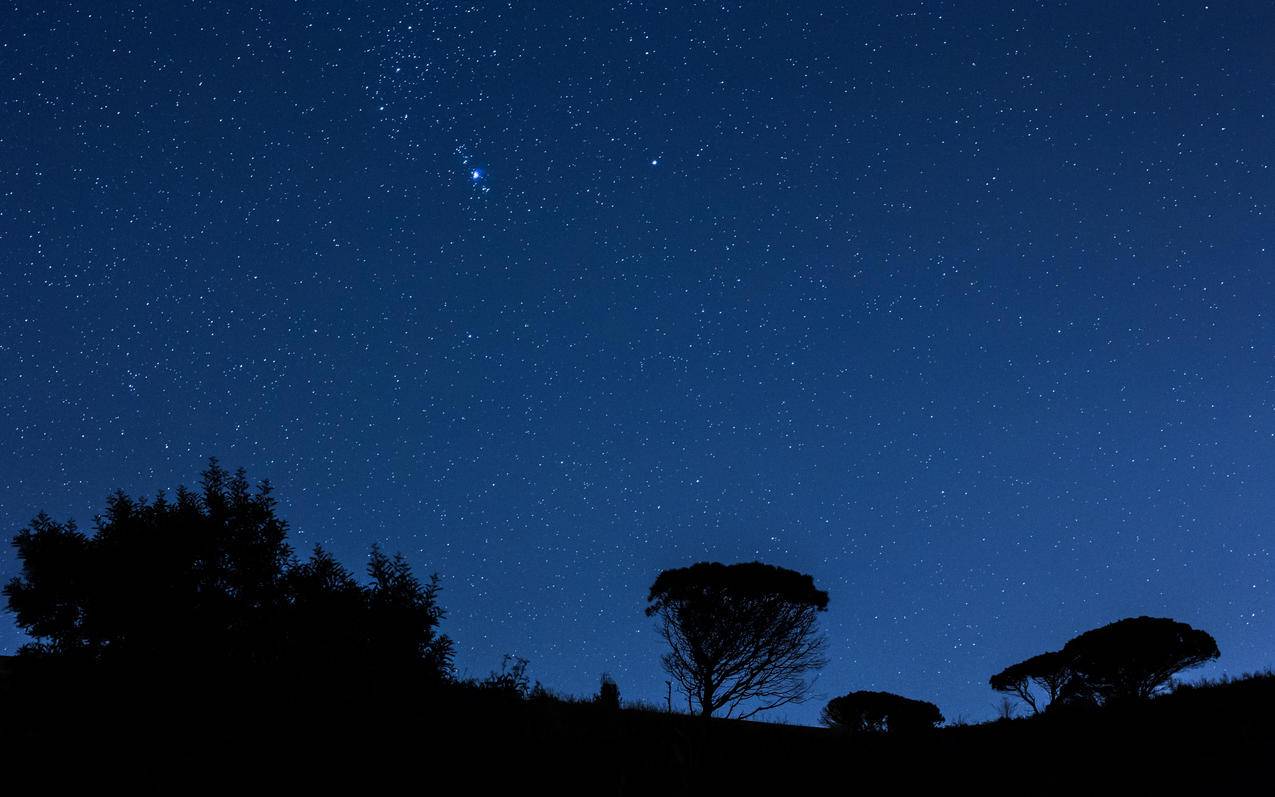 美丽的夜空风景4K壁纸