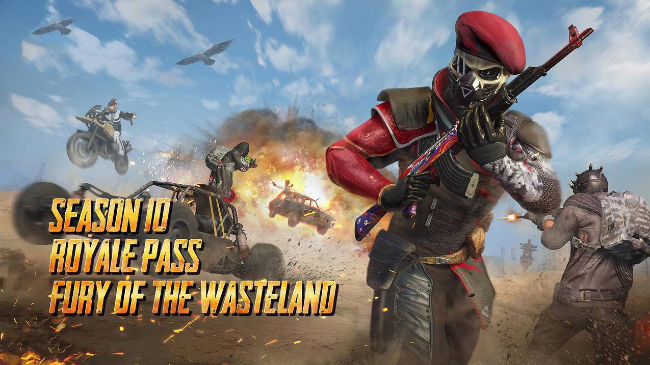 多人沙漠激战《绝地求生（PUBG）》2020,4K高清游戏壁纸