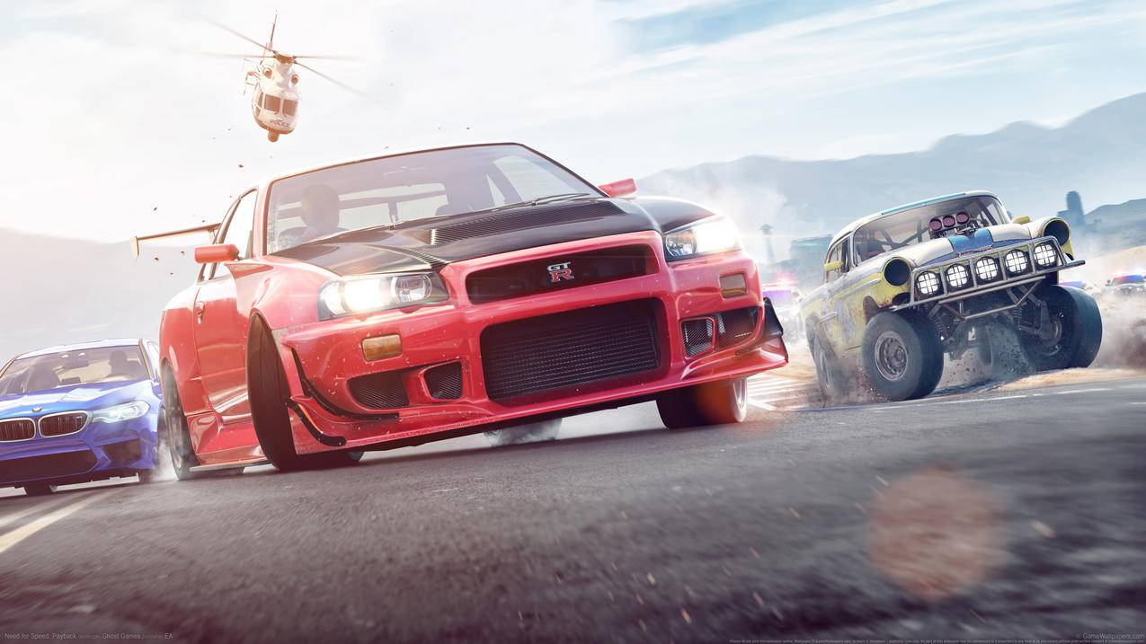 《极品飞车20:复仇-Need,for,Speed,Payback》,4K高清壁纸