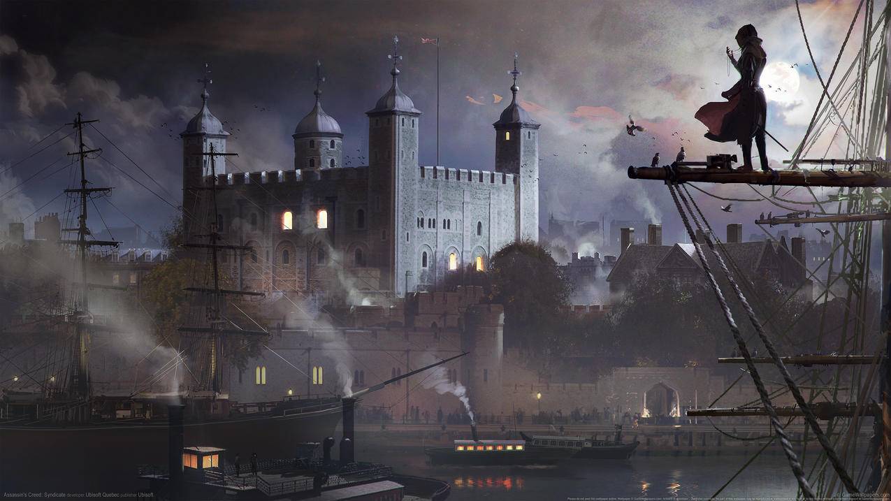《刺客信条:辛迪加/Assassin’s,Creed,Syndicate》4K游戏高清壁纸