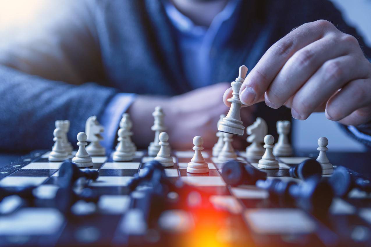 人与39下棋