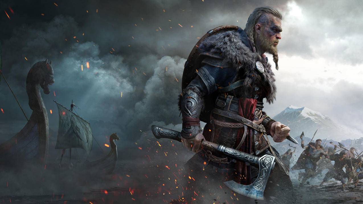 《刺客信条：英灵殿Assassin,Creed,Valhalla》2020,4K游戏高清壁纸