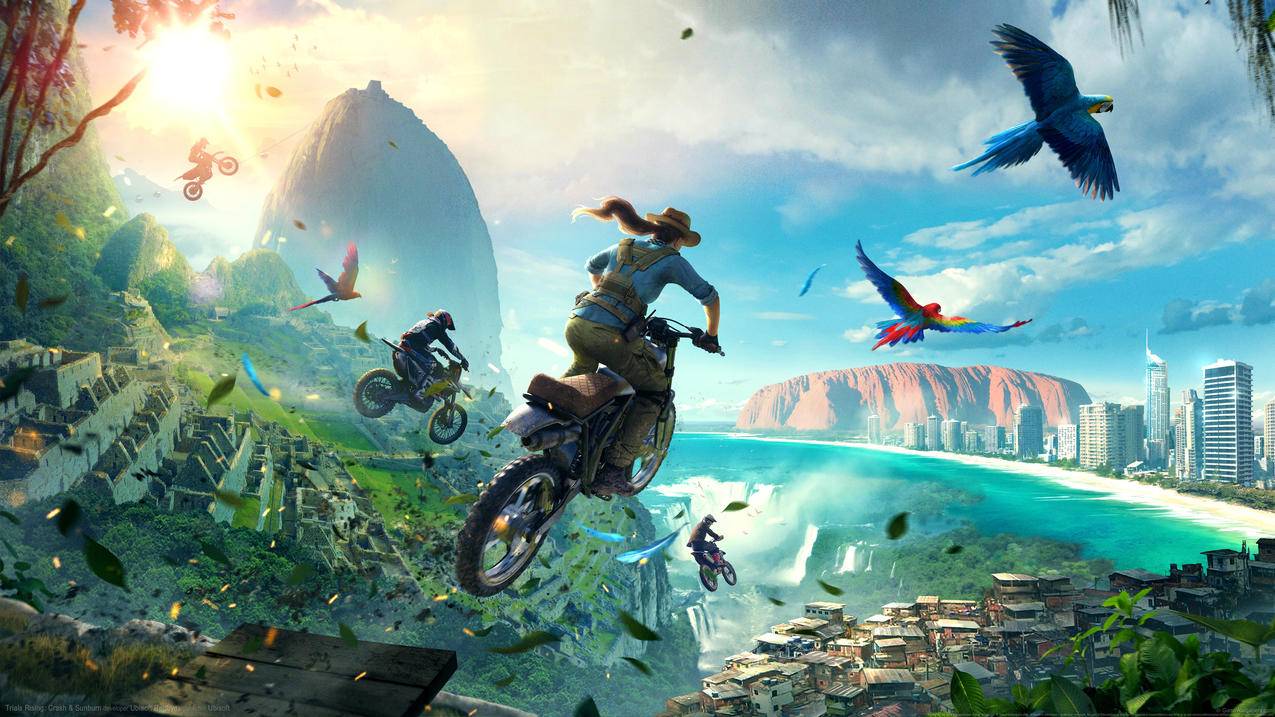 《特技摩托：崛起/Trials Rising》,4K游戏高清壁纸