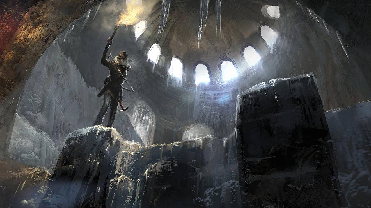 《古墓丽影系列/Tomb,Raider》,4K游戏高清壁纸