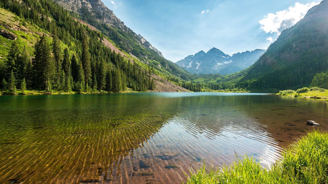 栗色钟声4K山水风景壁纸