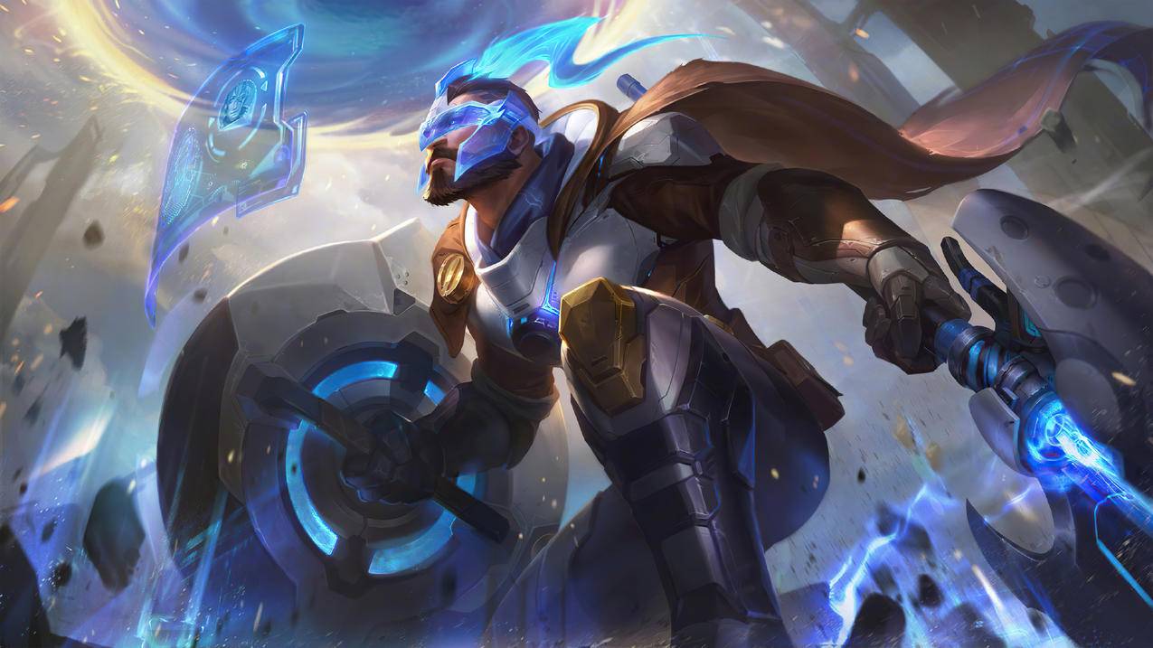 未来战士-潘森《lol英雄联盟》2020,4K游戏壁纸