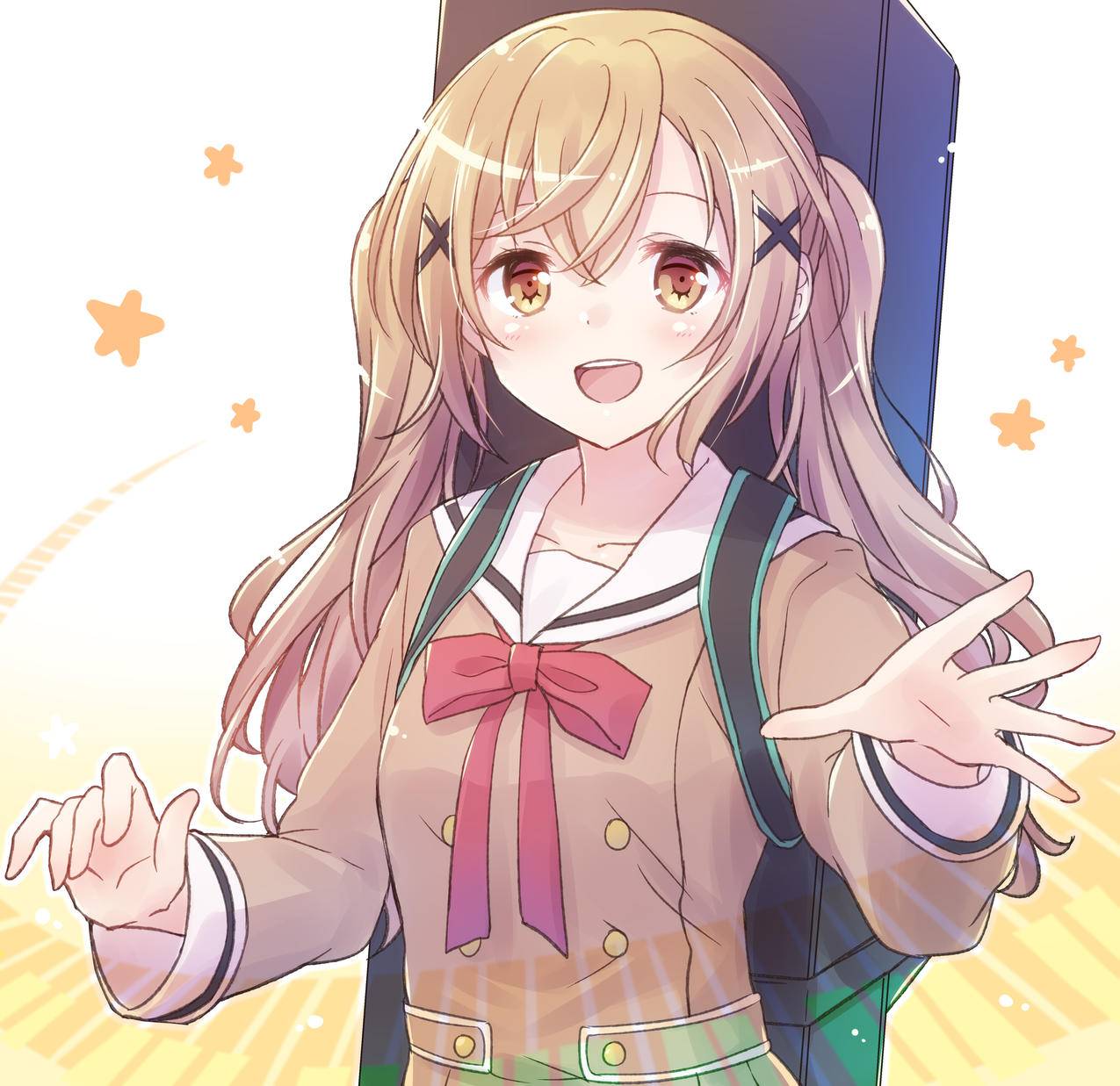 《BanG,Dream!》市谷有咲,琴包,4K高清动漫壁纸