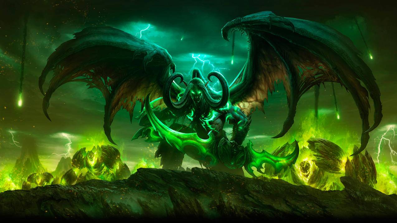《魔兽世界军团（World,Of,Warcraft,Legion）》5k高清游戏壁纸