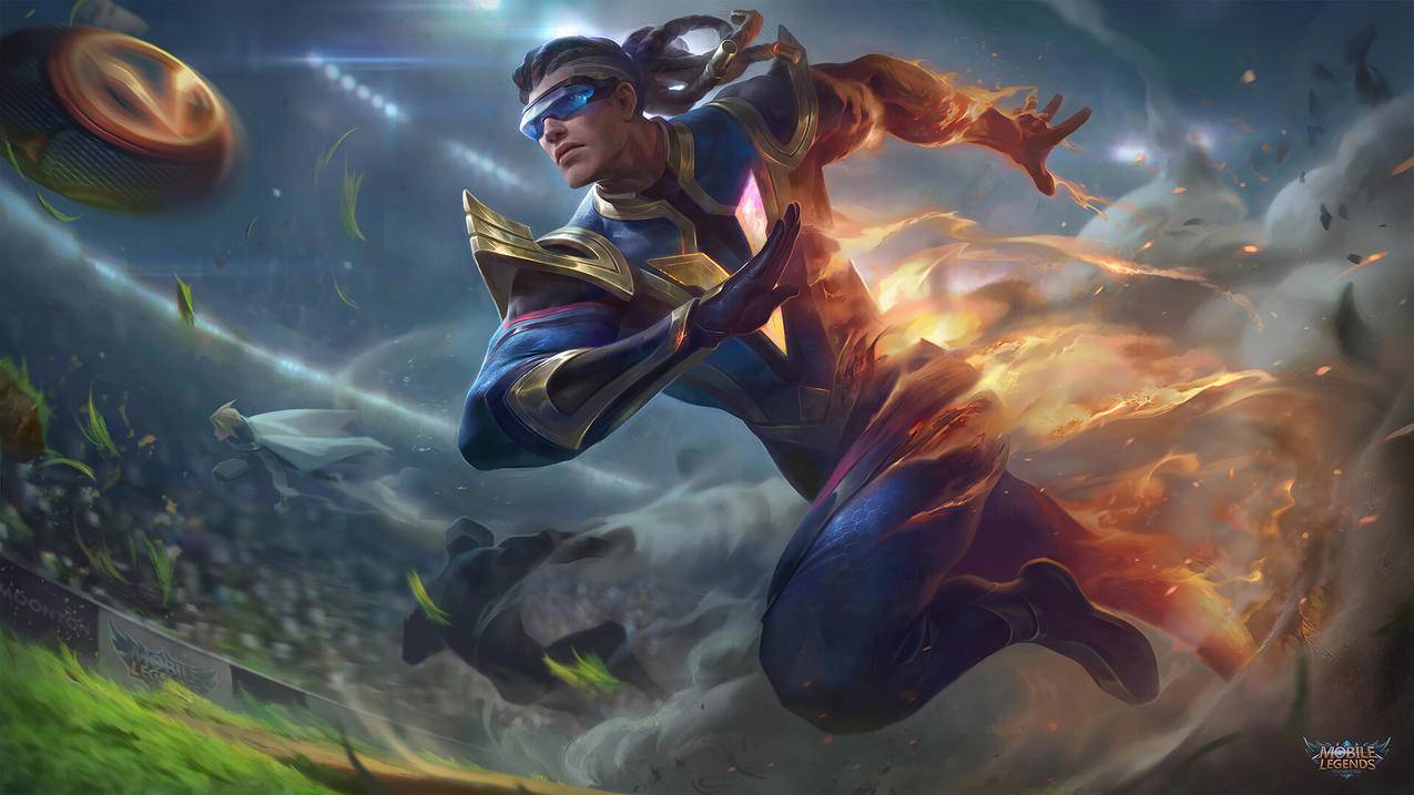 《无尽对决,Mobile,Legends》布鲁诺Bruno,4k高清游戏壁纸