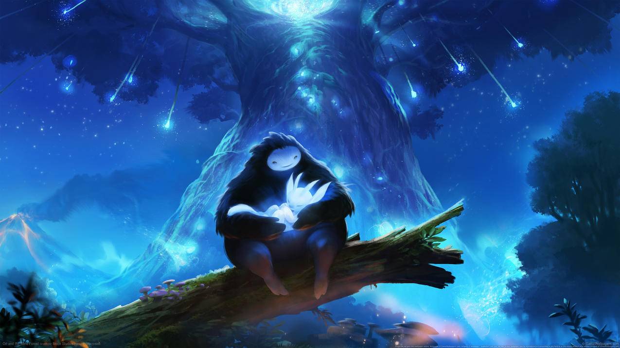 《奥日和黑暗森林/Ori,And,The,Blind,Forest》,4K游戏高清壁纸