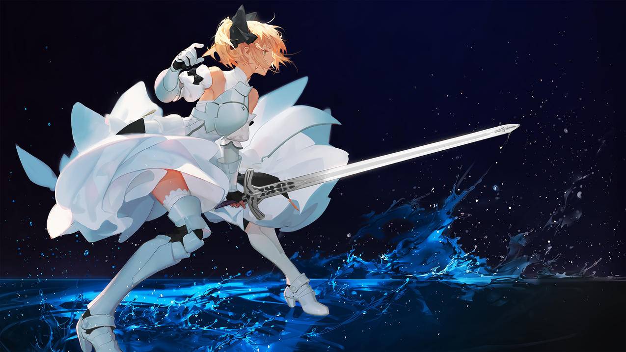 《Fate》,Saber,阿尔托莉雅・潘德拉贡,4K动漫高清壁纸