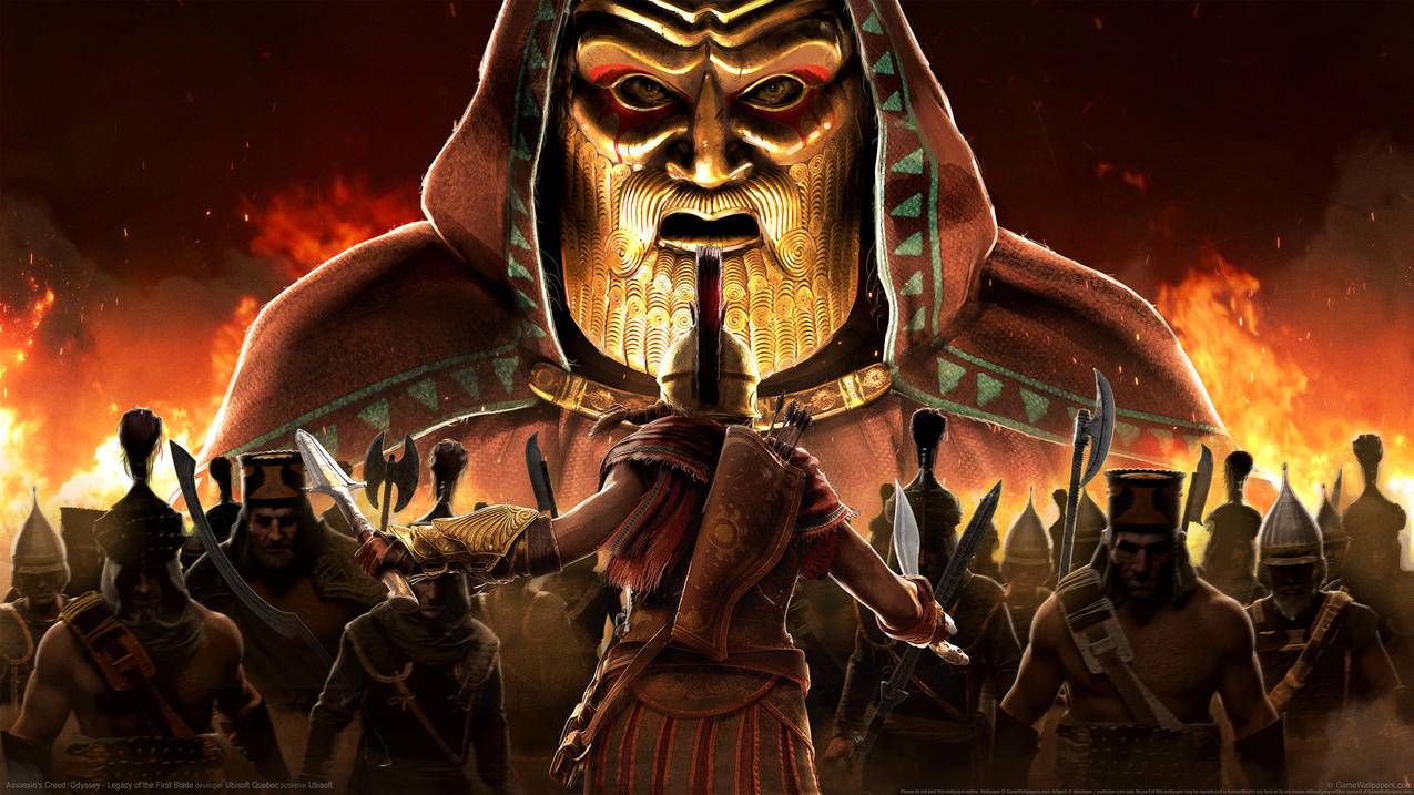 《刺客信条:奥德赛/Assassin’s,Creed,Odyssey》,4k游戏壁纸