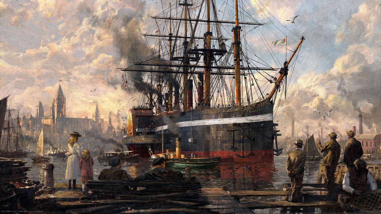 《纪元1800-Anno,1800》,4K高清壁纸