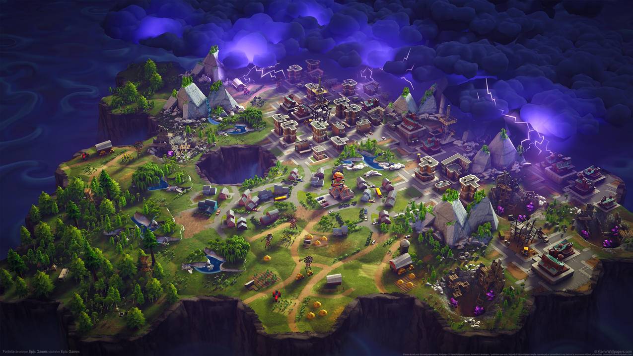 《堡垒之夜/Fortnite》,4K高清壁纸