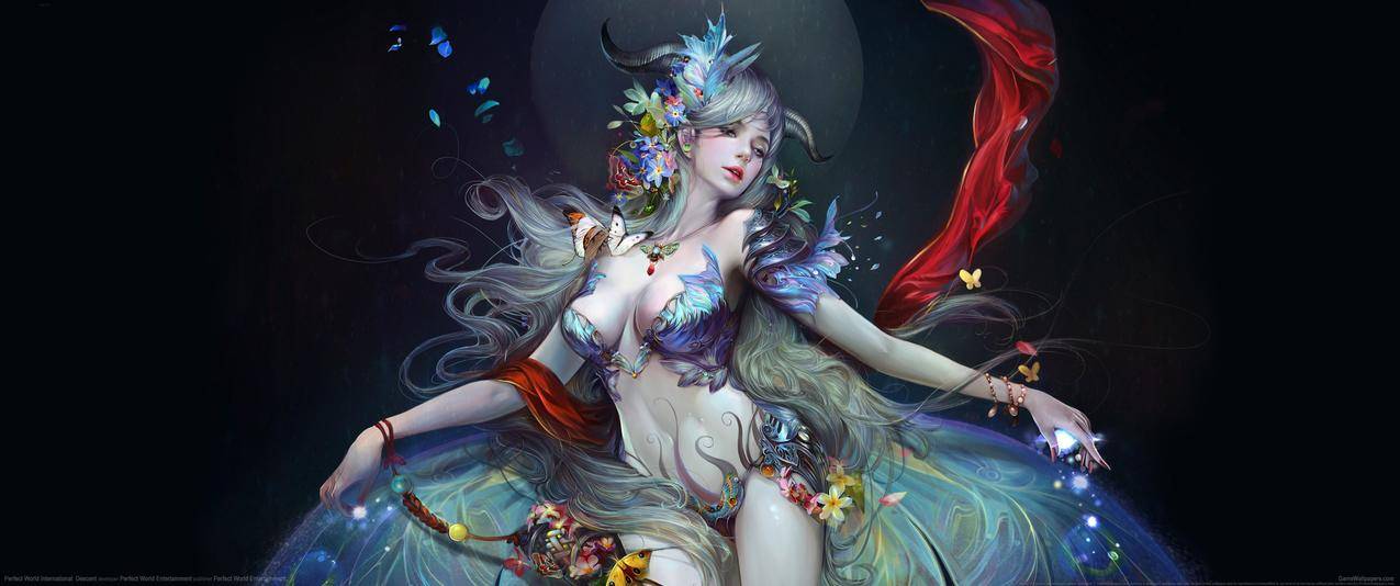 完美世界,Perfect,World,International_,Descent,3440x1440壁纸