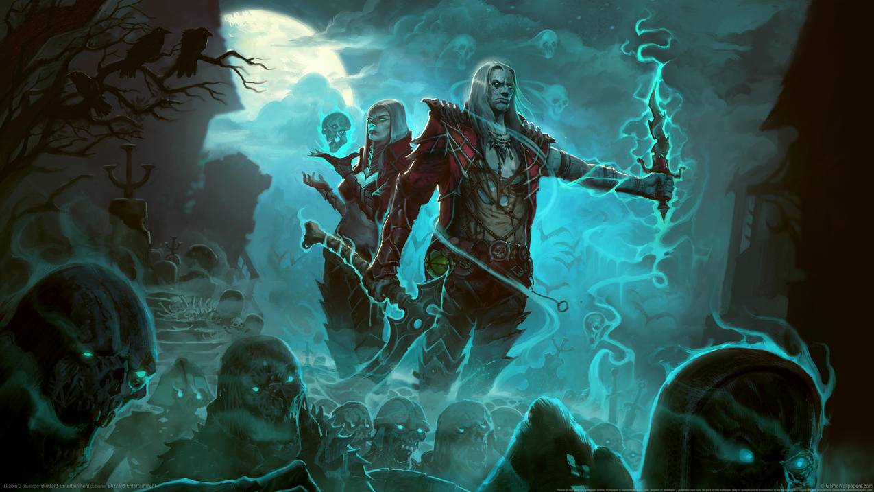 《暗黑破坏神3-DiaBlo3》,4K高清壁纸
