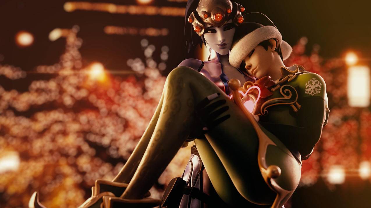 《守望先锋》黑百合,4k高清壁纸