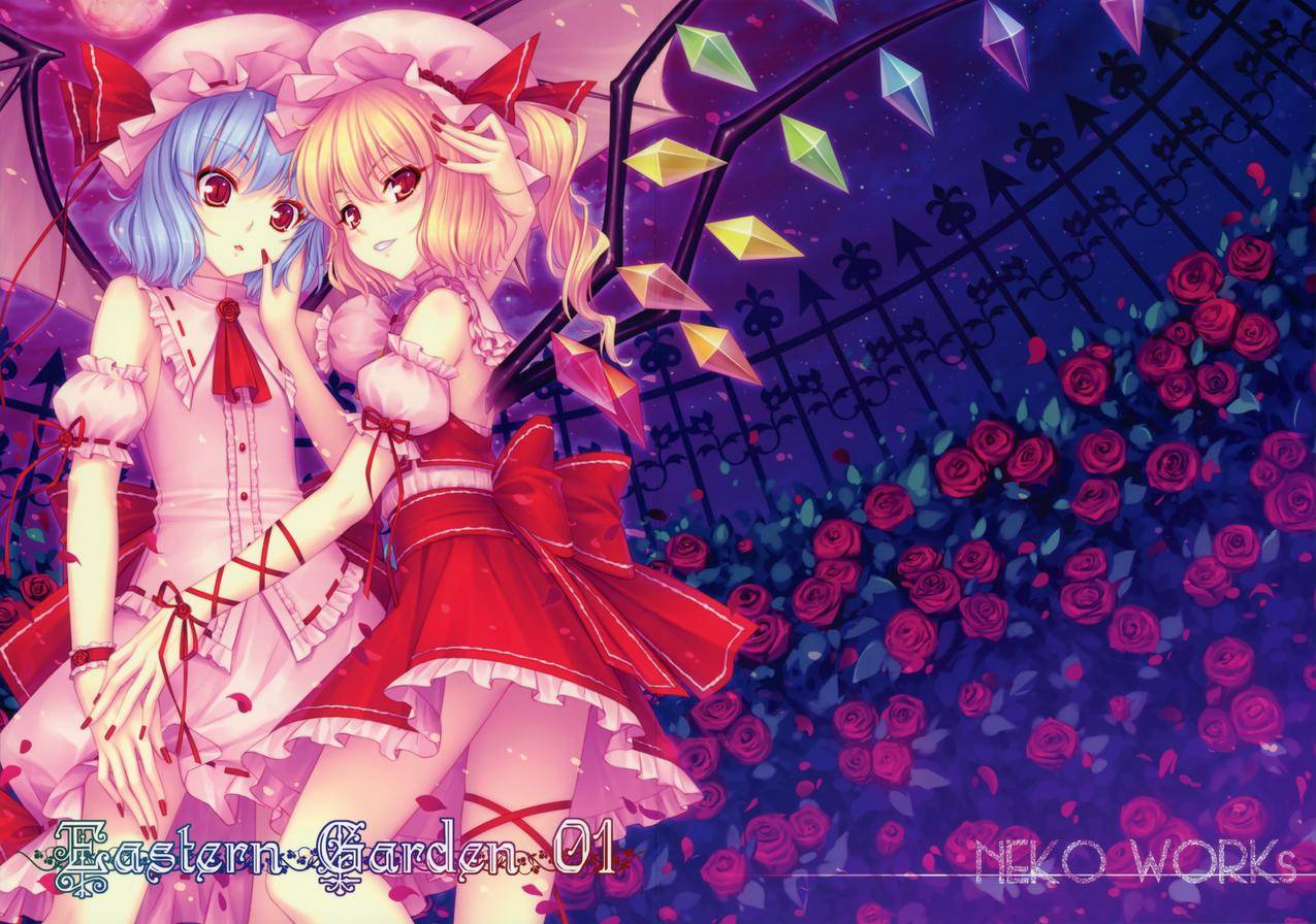 东方女孩,姐妹,动漫美少女5K壁纸