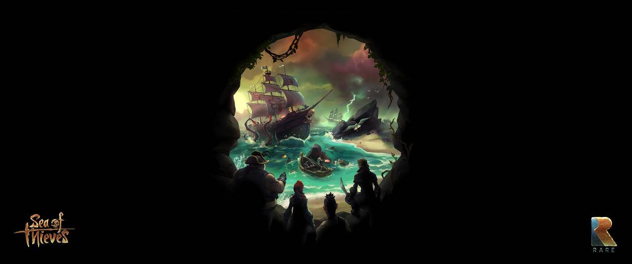 盗贼之海Sea,of,Thieves3440x1440壁纸