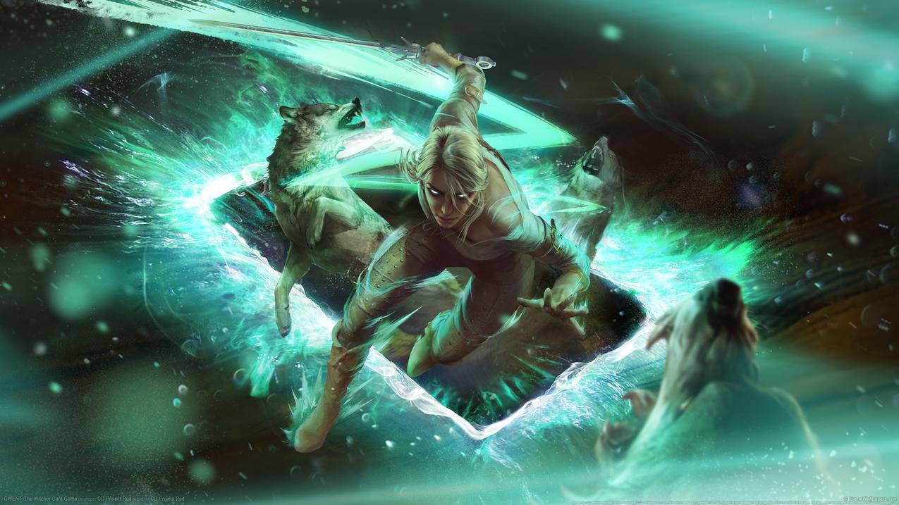 《巫师之昆特牌-Gwent The,Witcher,Card,Game》,4K游戏高清壁纸