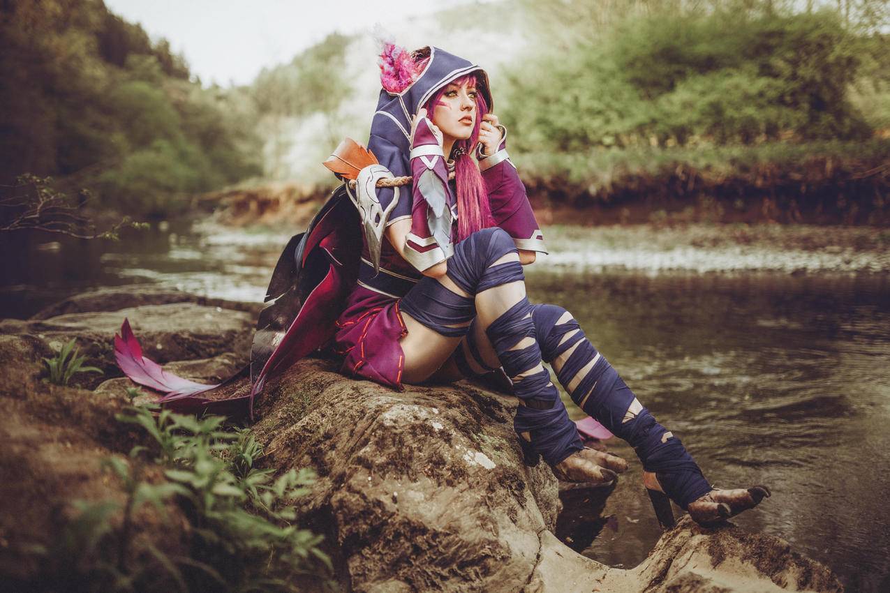 《英雄联盟lol》cosplay,4K高清游戏图片