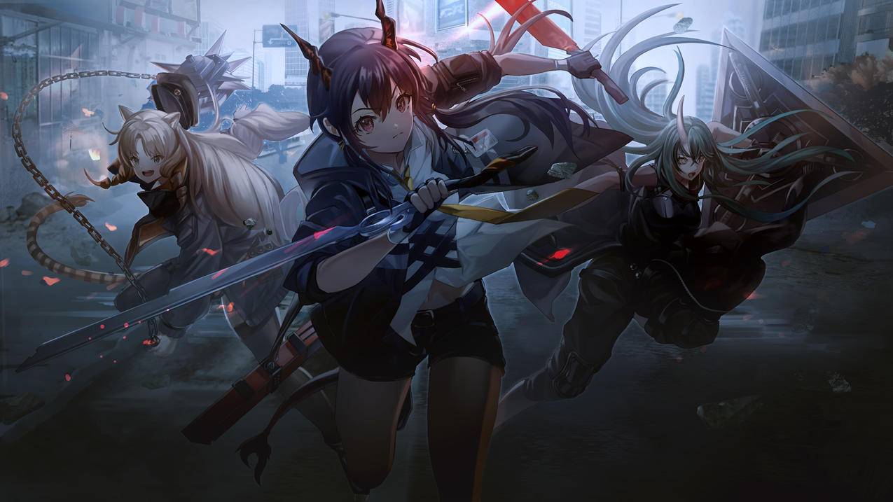 《明日方舟》陈,星熊,4K高清动漫壁纸