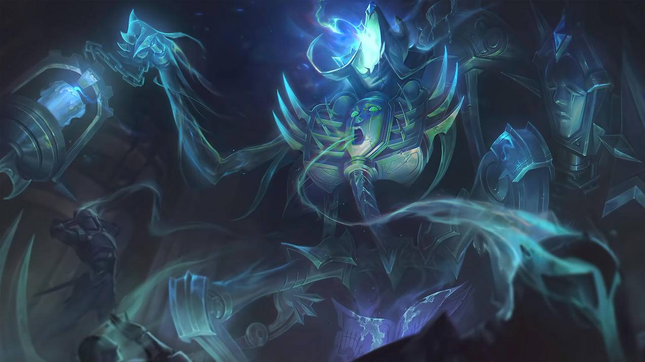 《英雄联盟LOL（幽魂-费德提克）》,4K游戏高清壁纸