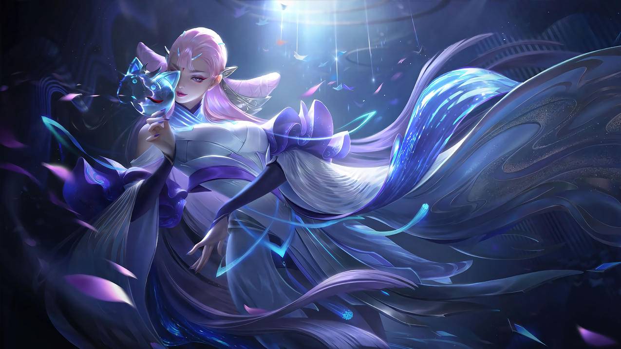 《王者荣耀》（猫影幻舞・貂蝉）4K游戏高清壁纸