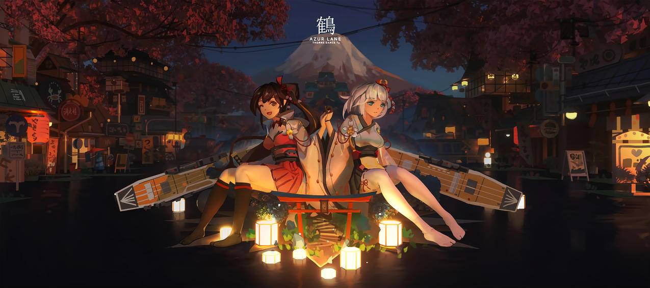 鹤,舰娘,5k高清动漫图片