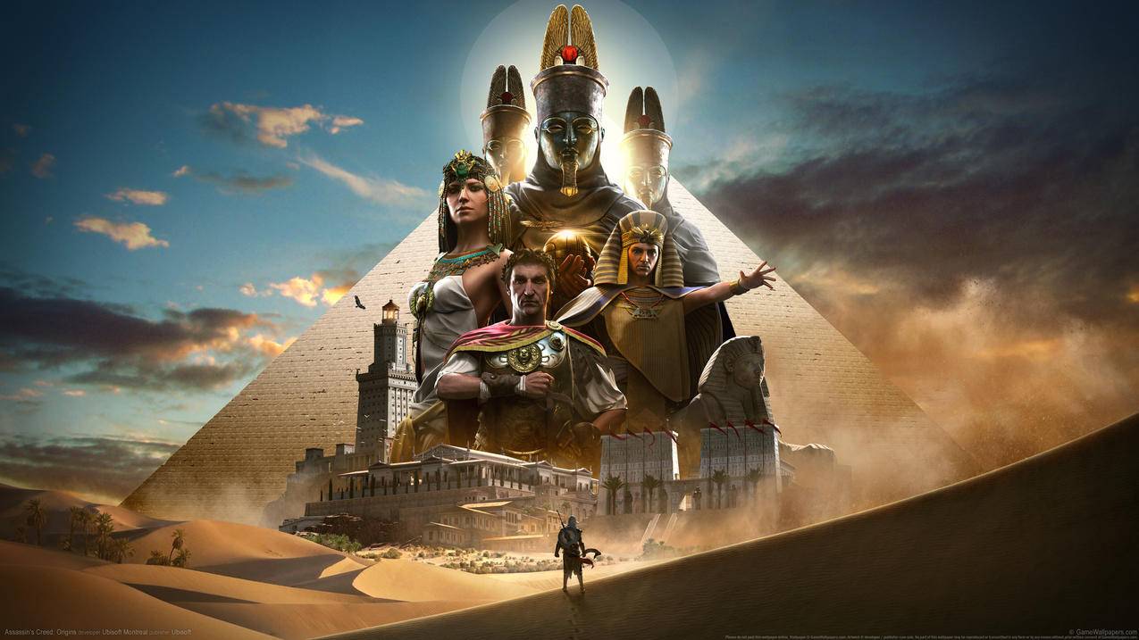《刺客信条:起源-Assassins,Creed Origins》,4K高清壁纸
