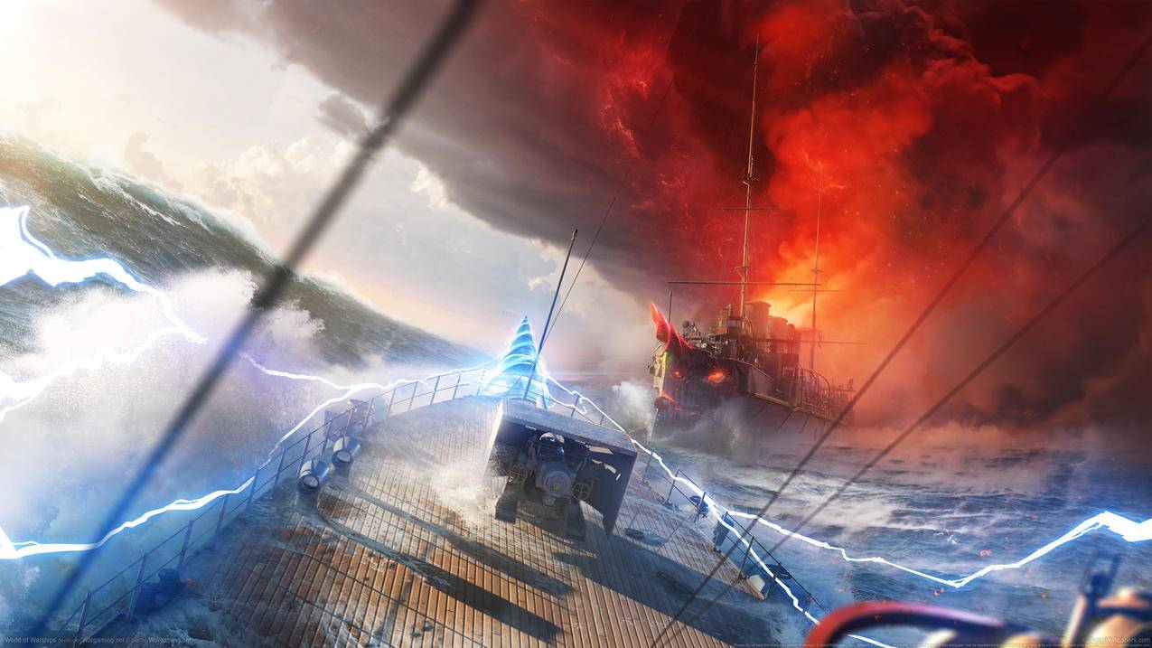 《战舰世界/World,of,Warships》,4K高清壁纸
