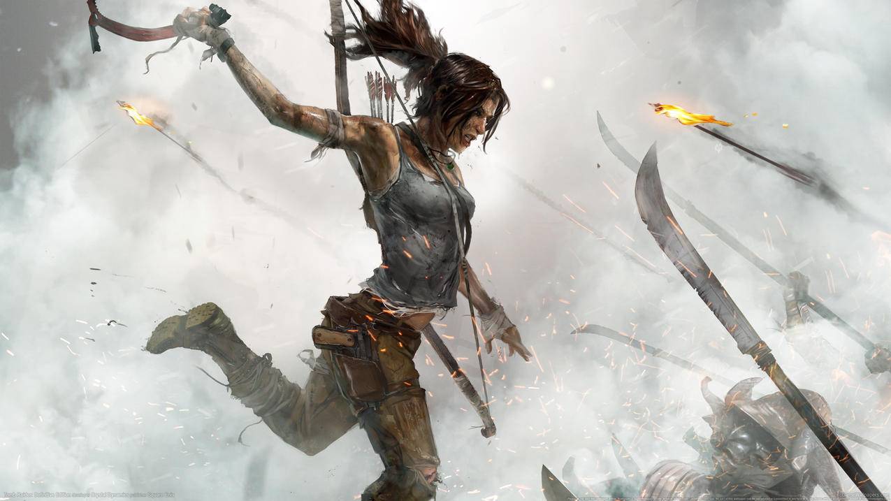 《古墓丽影:最终版/The,Witcher,3 Wild,Hunt》,4K游戏高清壁纸