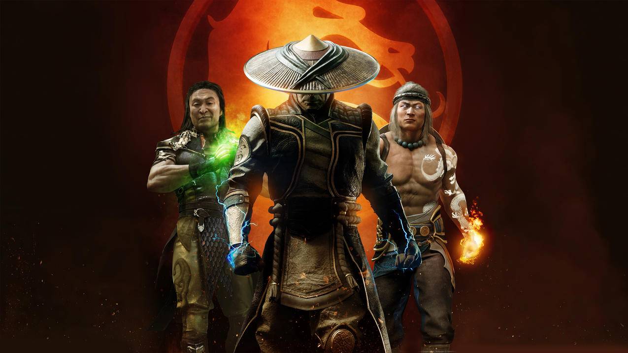 《真人快打11Mortal,Kombat,11》斗笠,烟尘,火,4K高清电脑壁纸