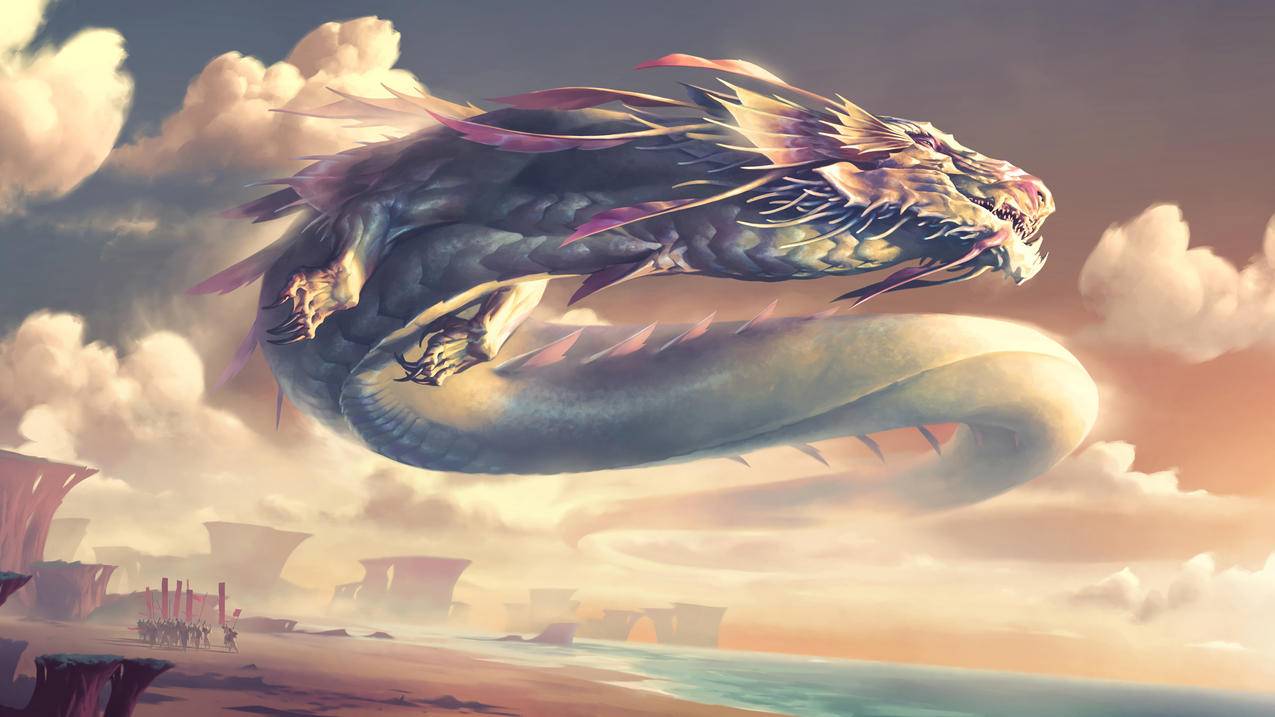 LOL英雄联盟,符文之地传说,蛟龙4k壁纸3840x2160