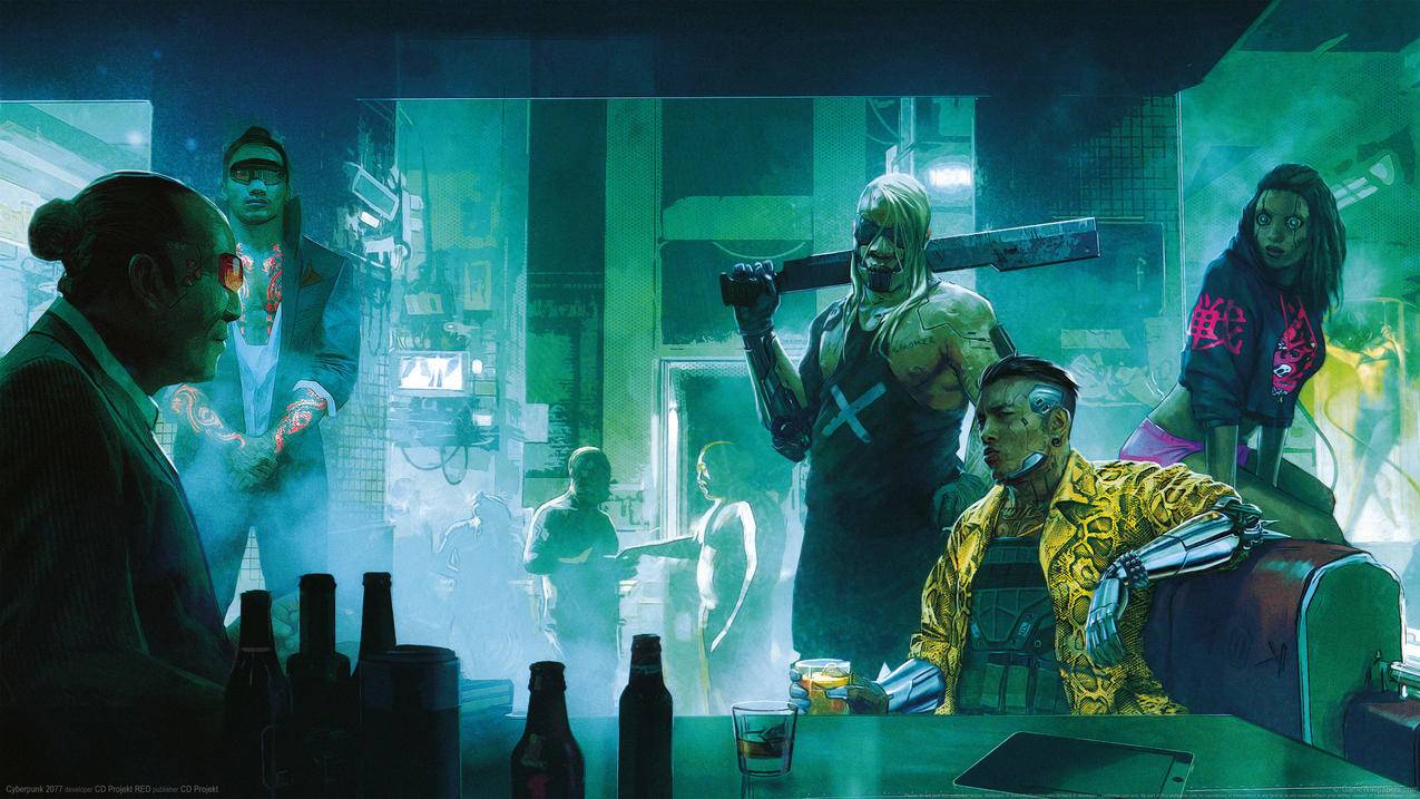 《赛博朋克2077/Cyberpunk,2077》,4K游戏壁纸