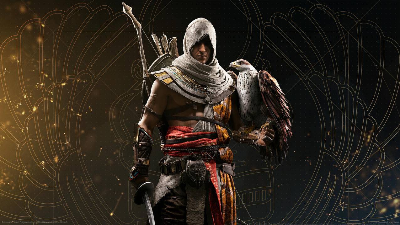 《刺客信条-起源-,Assassin-s,Creed-,Origins》,4K高清壁纸