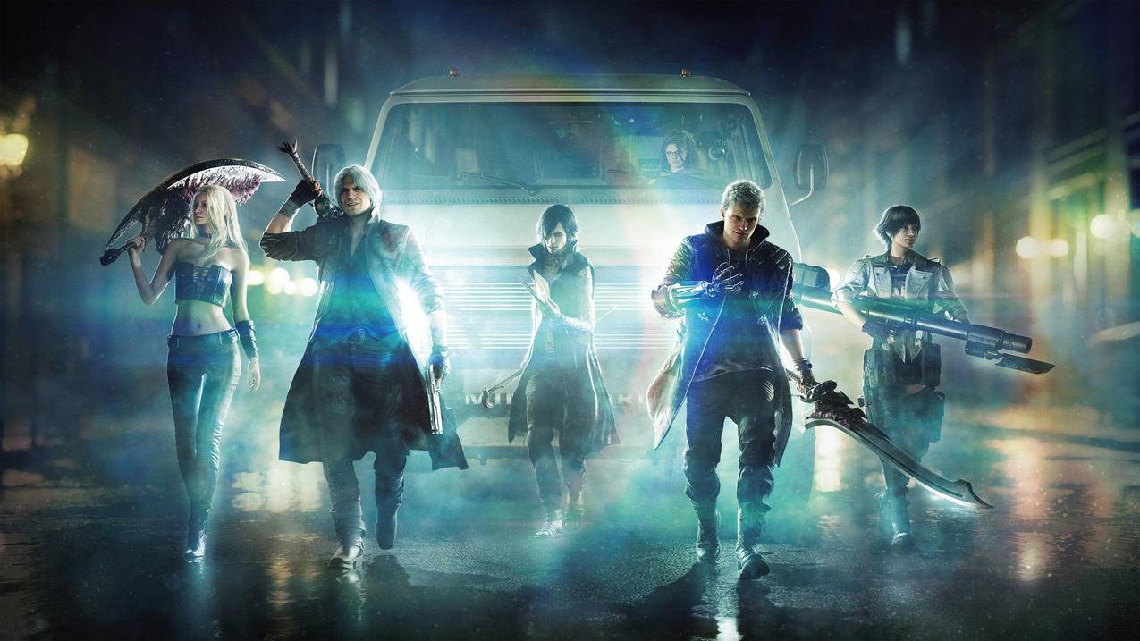 《鬼泣5,Devil,May,Cry,5》2020,4k高清游戏壁纸