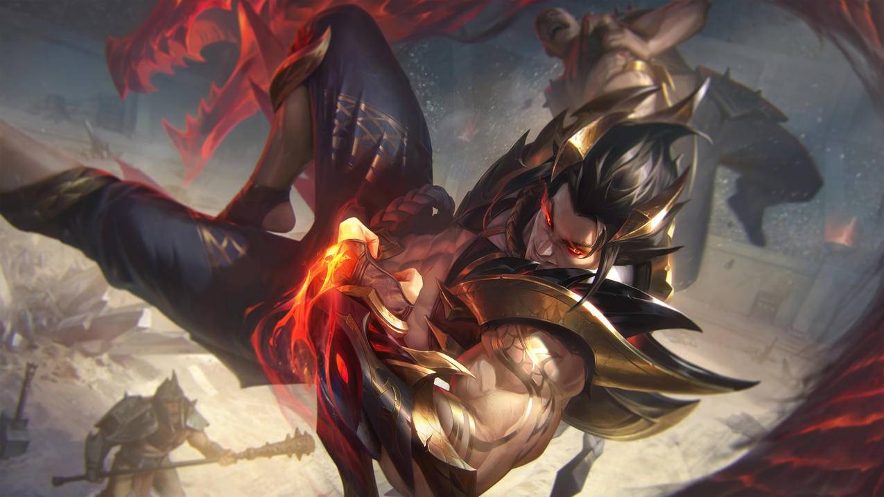 神龙尊者-瑟提《LOL英雄联盟》2020,4K高清图片