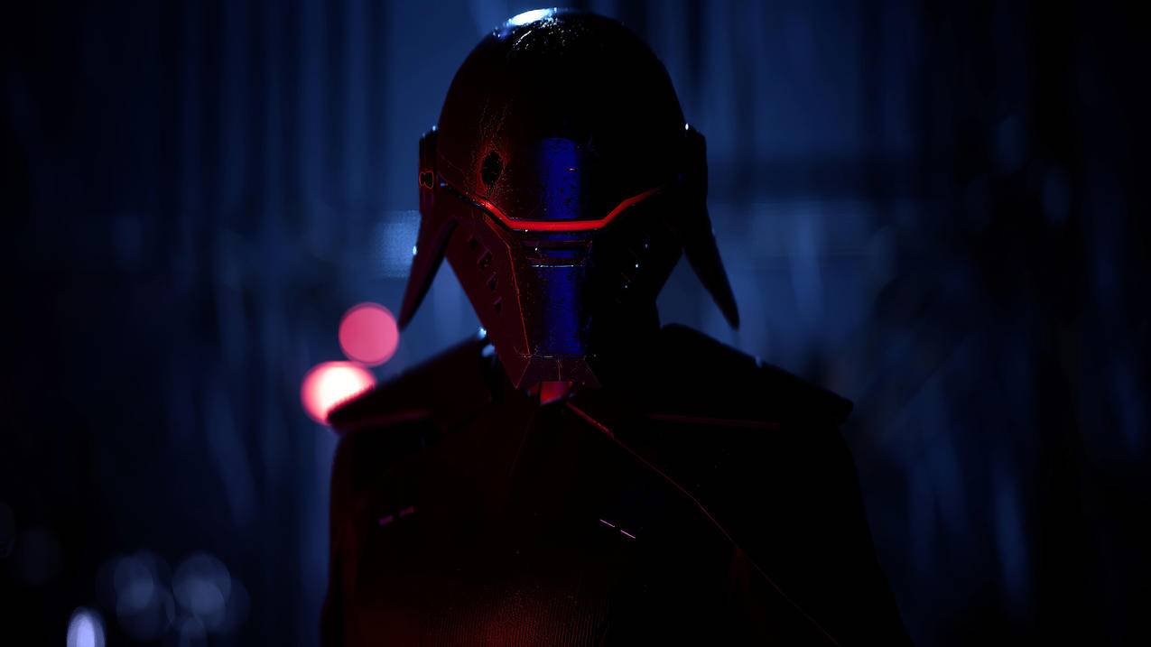 《星球大战绝地陨落的武士团,Star,Wars,Jedi,Fallen,Order》黑色盔甲,4K高清壁纸