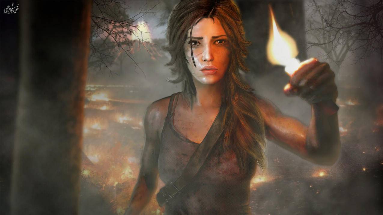 《古墓丽影系列/Tomb,Raider》,4K游戏高清壁纸