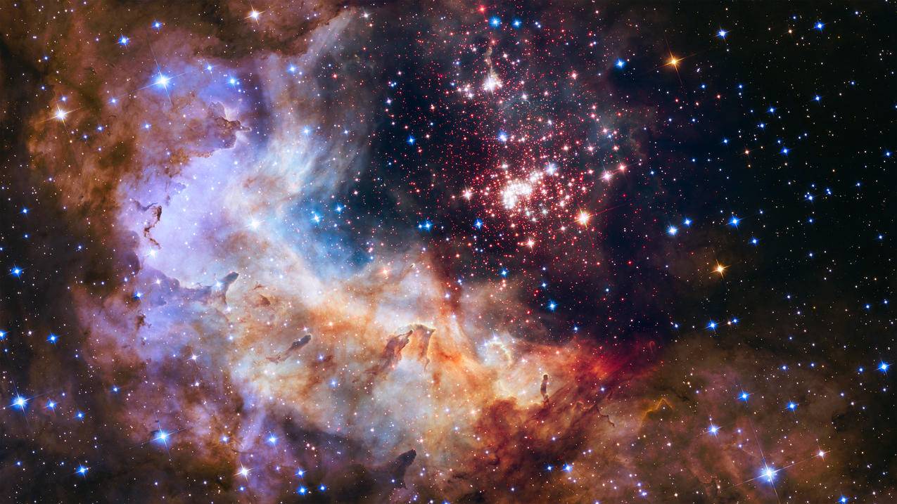 星团,4k风景高清壁纸