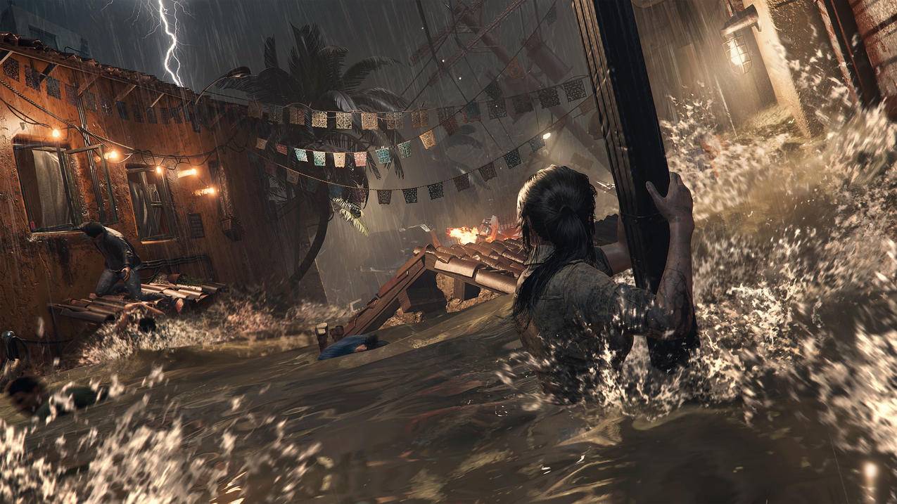 《古墓丽影系列/Tomb,Raider》,4K游戏高清壁纸