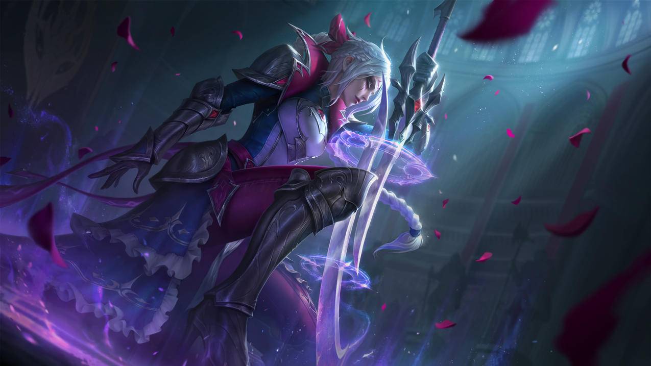 皎月女神,女帝,黛安娜《英雄联盟LOL》2020,4k高清游戏图片