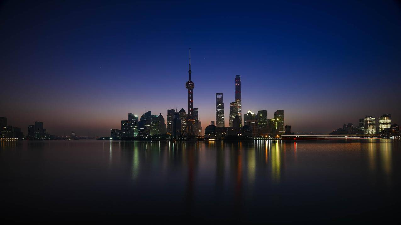 城市,黎明,日落,灯光的cc0可商用图片